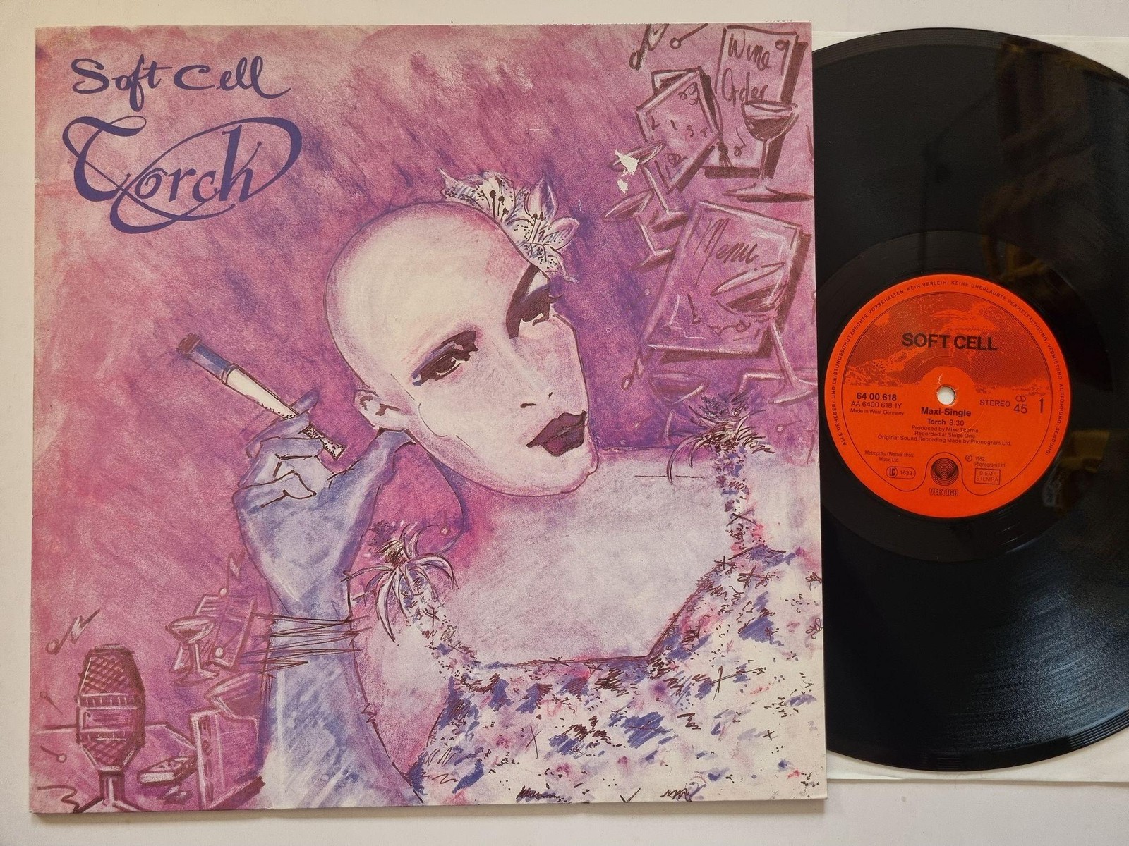 Soft Cell - Torch 12'' Vinyl Maxi Germany