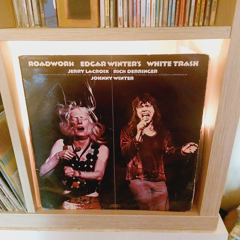Roadwork edgar winter's white trash johnny winter - original EU 1972 " blues rock hard rock "