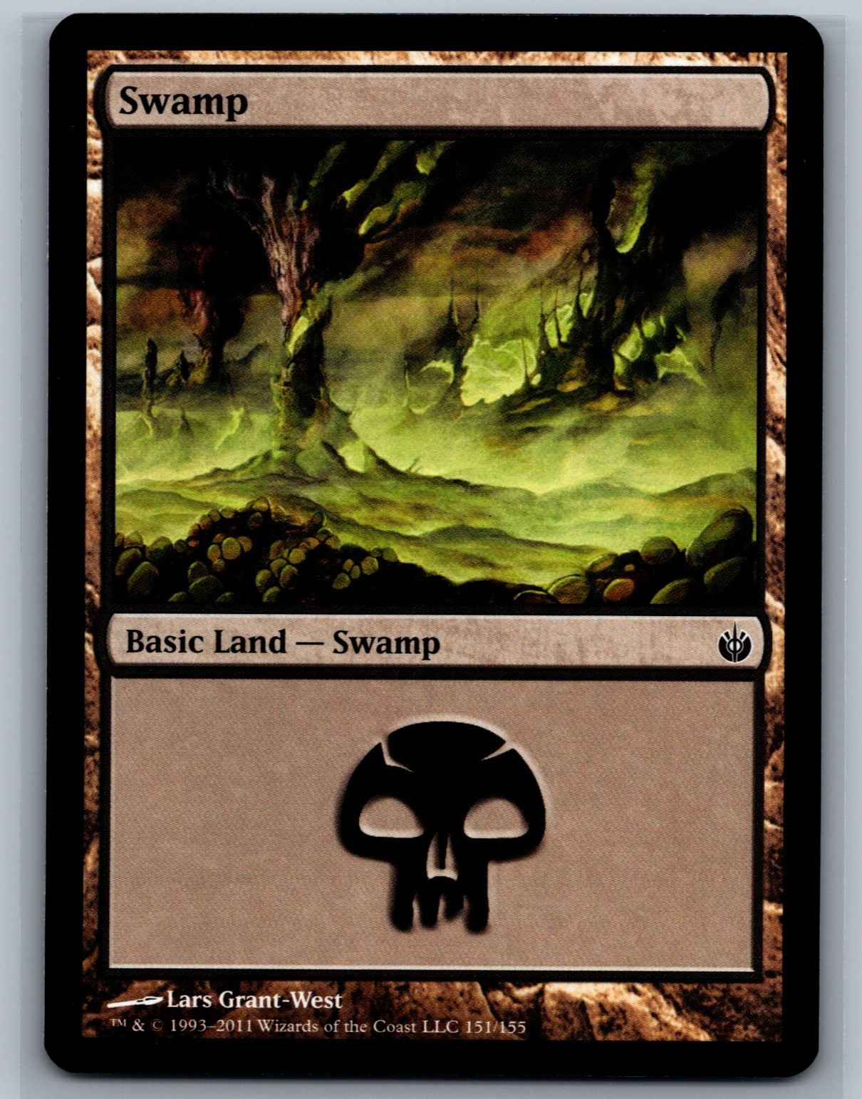 Magic MTG Mirrodin assediato 4x palude #151/155 terra MTG TCG CCG
