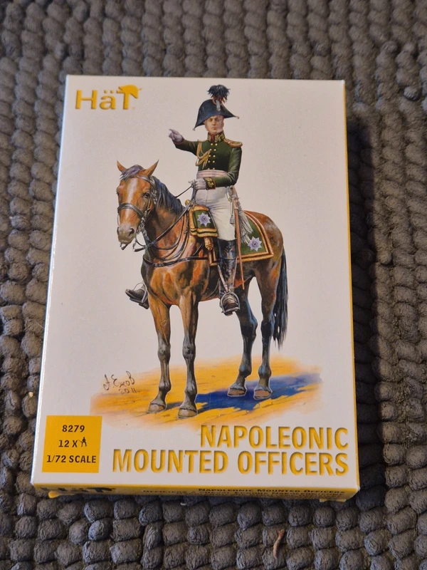 Petits soldats, Napoleonic Mounted officers, Hat miniatures