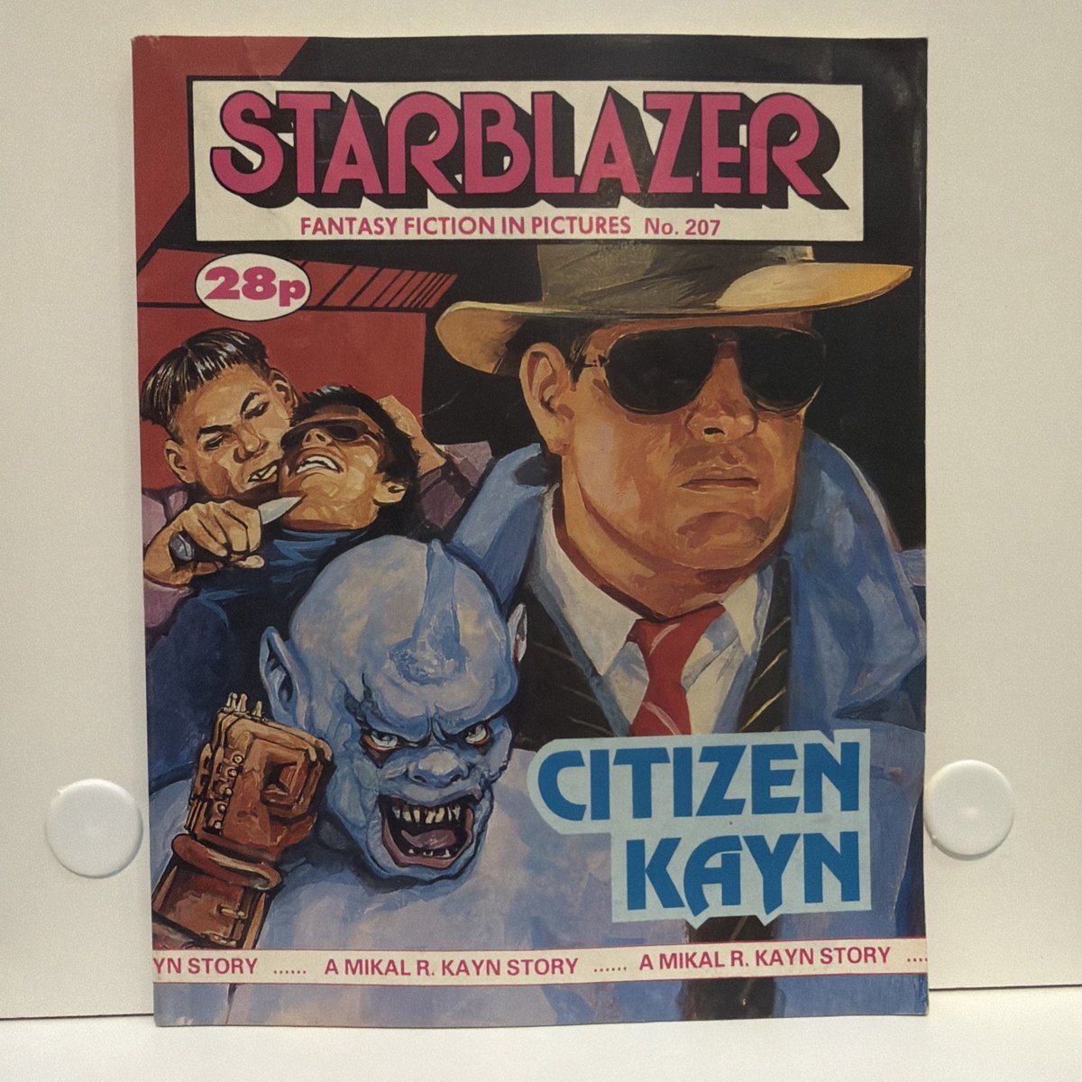 STARBLAZER COMIC # 207 -  Citizen Kayn Fantasy Fiction in Pictures 