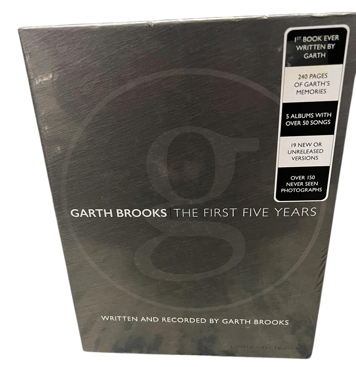 Garth Brooks Box Set  The First Five Years The Anthology Part 1 Book 5 CDs New