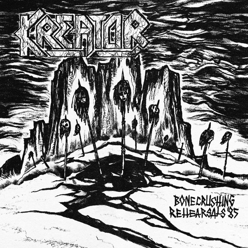 Kreator Bonecrushing Rehearsals '85 (Vinyl LP) 12" Album Coloured Vinyl with DVD