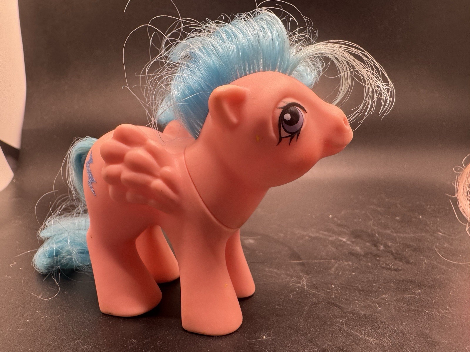 1984 My Little Pony G1 Baby Fire Fly Year 3 series #1 Pink White 3”