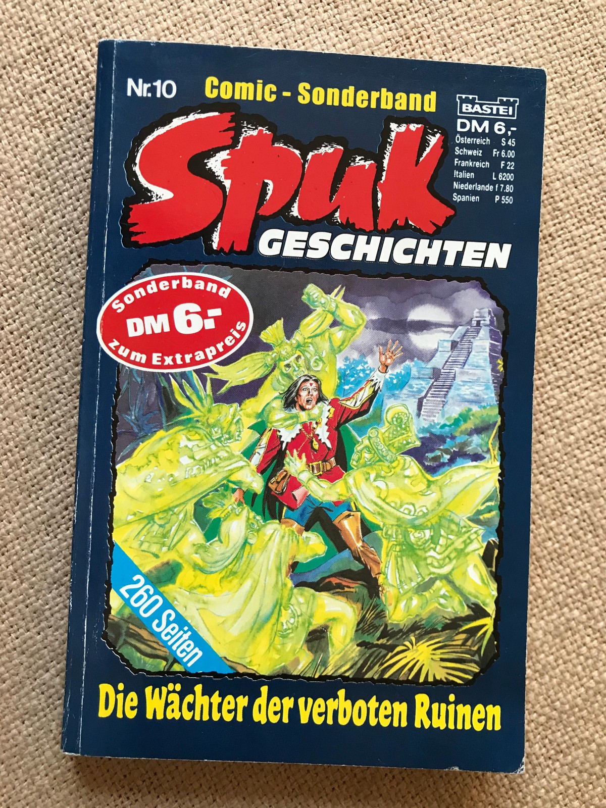 " Storie di fantasmi " volume speciale Spuk Gesch.  Tb n.10 buone condizioni