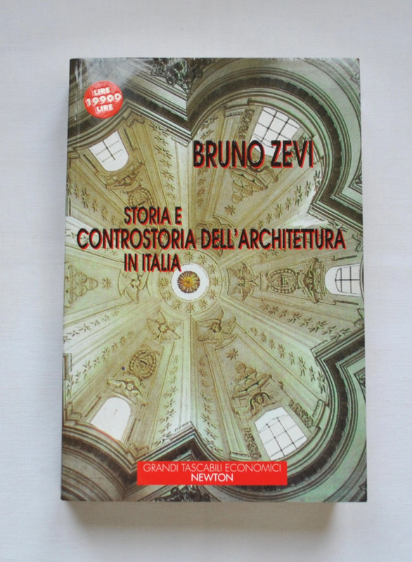 Bruno Zevi Storia e controstoria dell'architettura in Italia