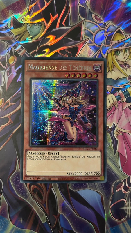 Carte Yu-Gi-Oh : Magicienne des Ténèbres/MP24 Quart de Siècle