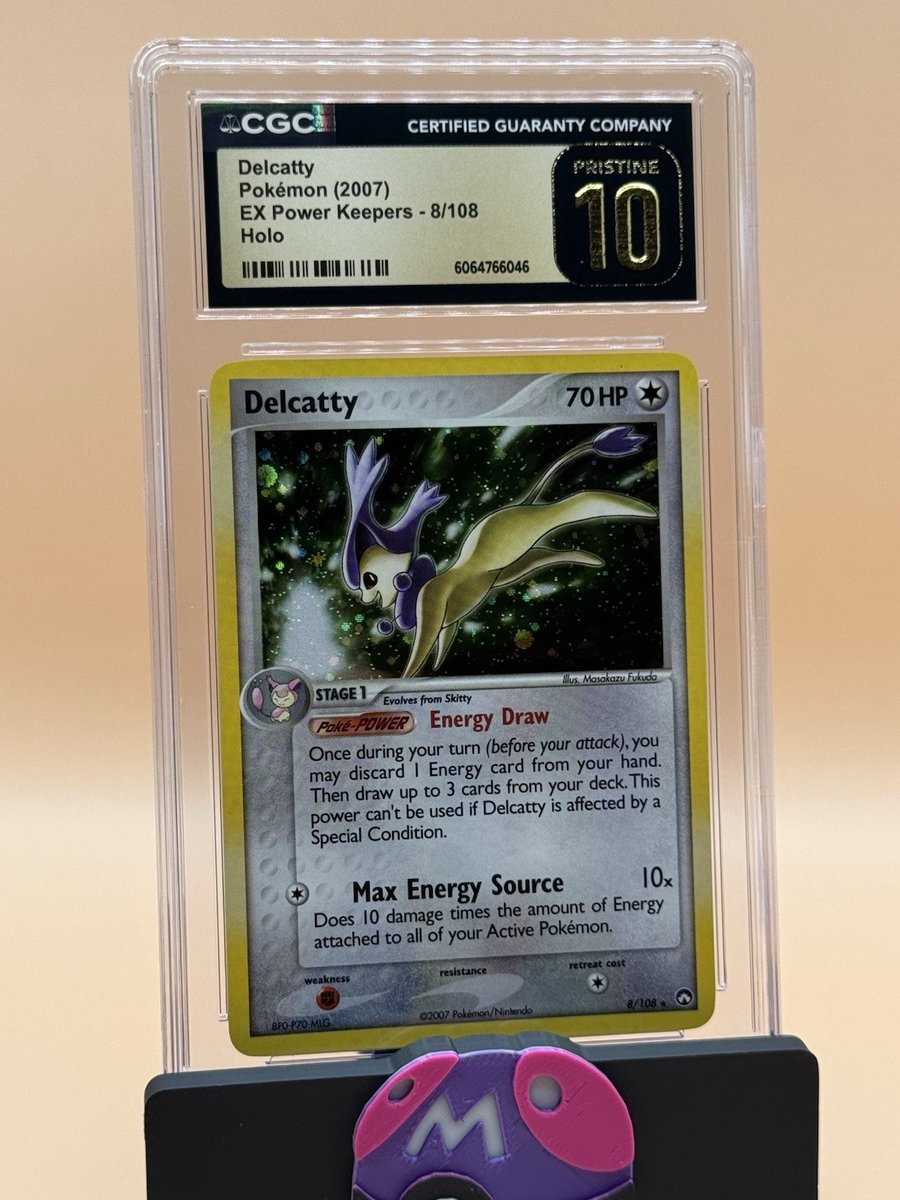 Delcatty Ex Power Keepers Holo 8/108 CGC Pristine 10
