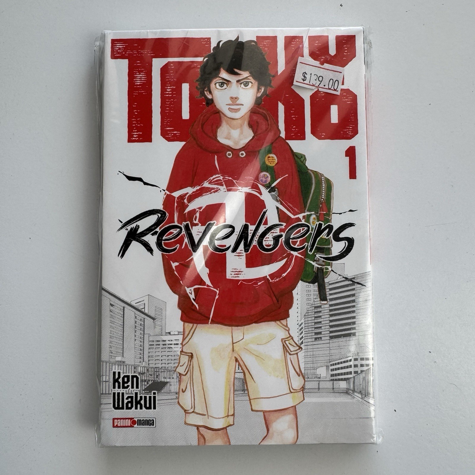 Volume 1 Tokyo Revengers serie manga di Ken Wakui in spagnolo di Panini Manga