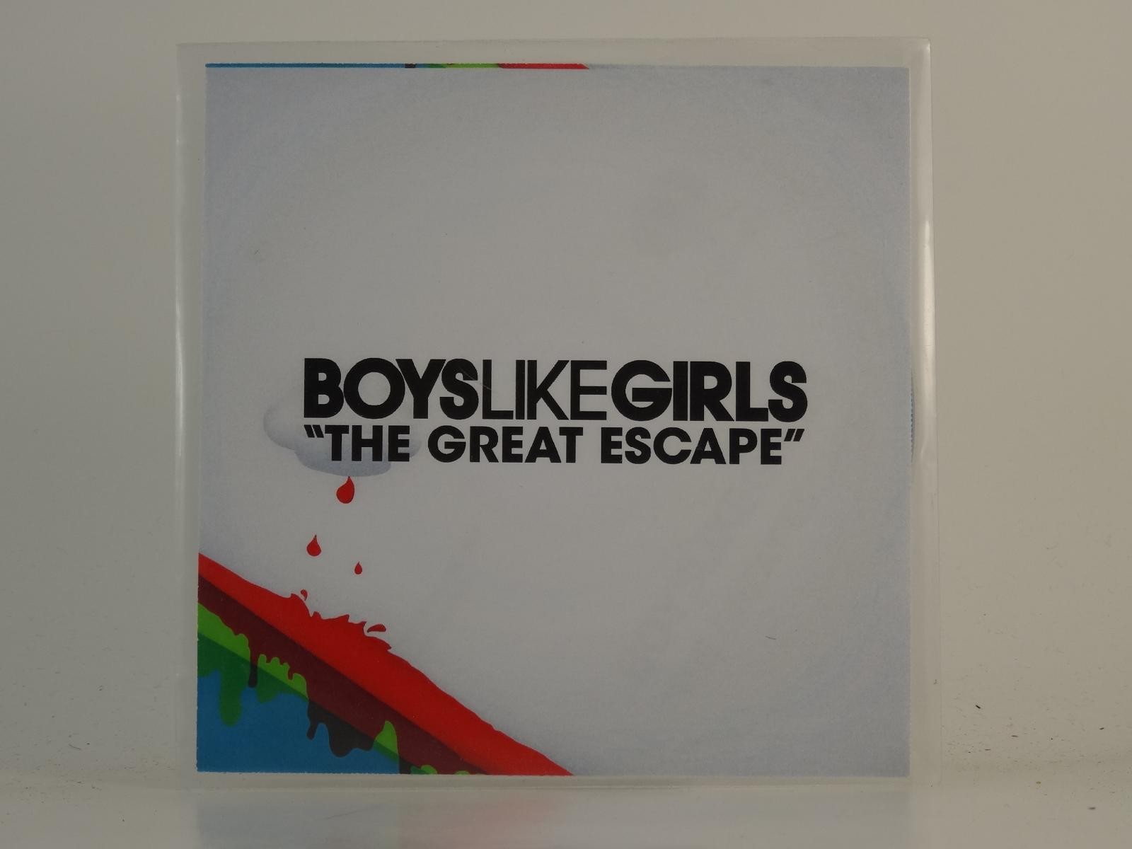 BOYS LIKE GIRLS THE GREAT ESCAPE (H1) 1 Track Promo CD Single plus Picture Sleev