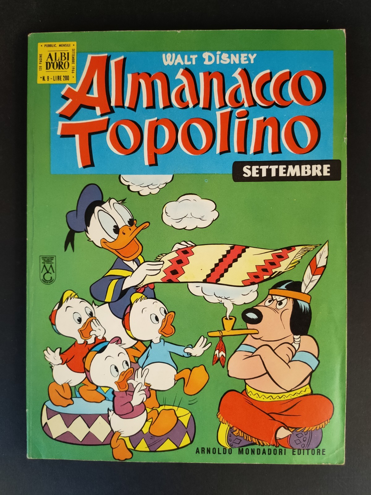 ALMANACCO TOPOLINO DEL 1966 N. 9 (cod.L4)