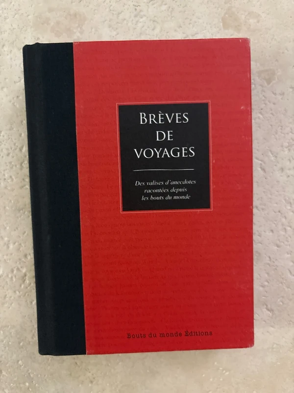 Livre Brèves de voyages