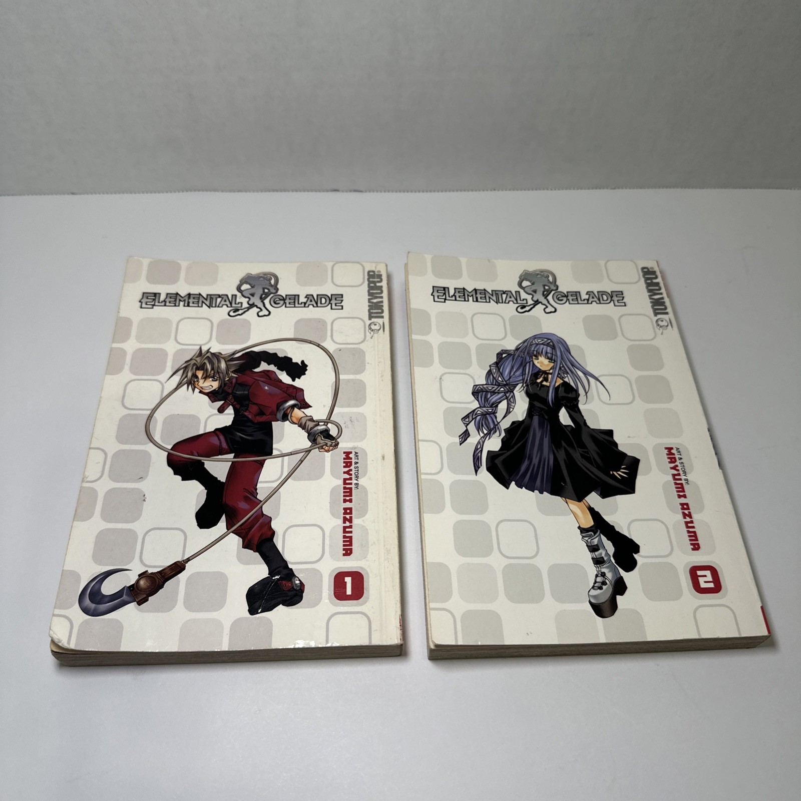 Elemental Gelade Vol. Lotto 1 e 2 manga inglesi, graphic novel Tokyopop
