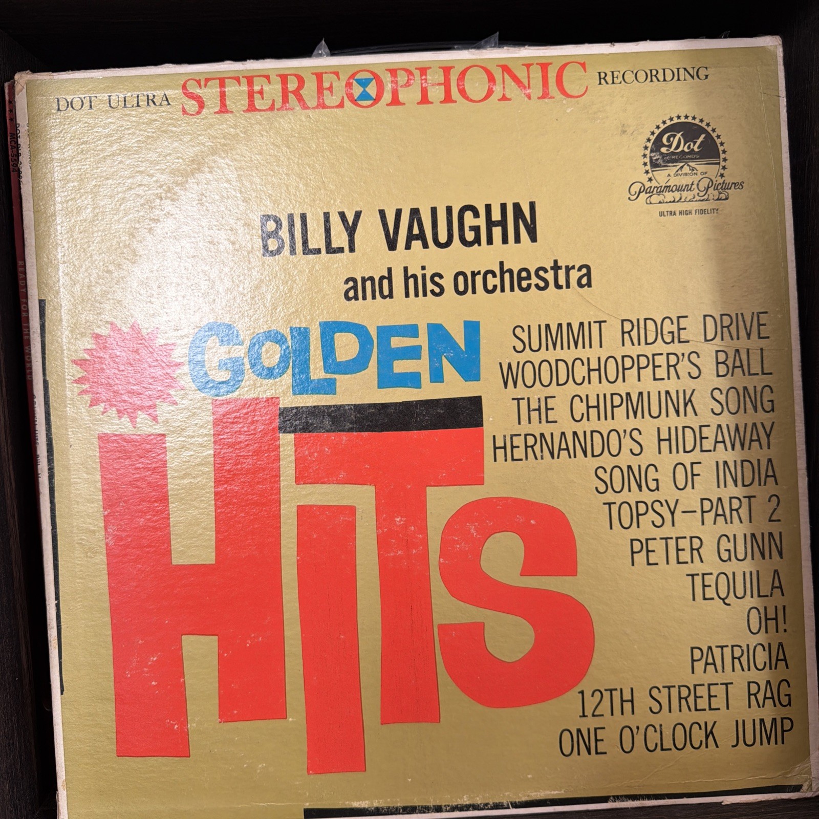 Billy Vaughn, Golden Hits DLP25,201 Vinyl Record LP Album