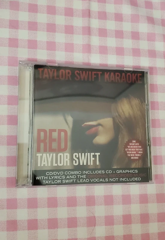 Taylor Swift Red Karaoke Version CD