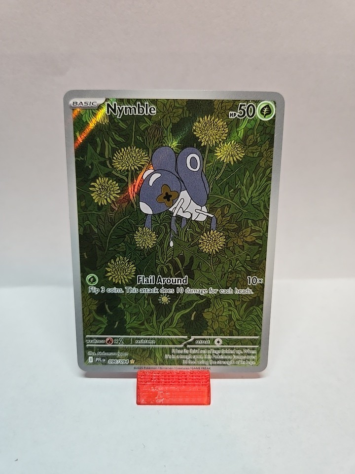 Nymble 096/094 Holo Illustration Rare Phantasmal Flames Pokémon Card