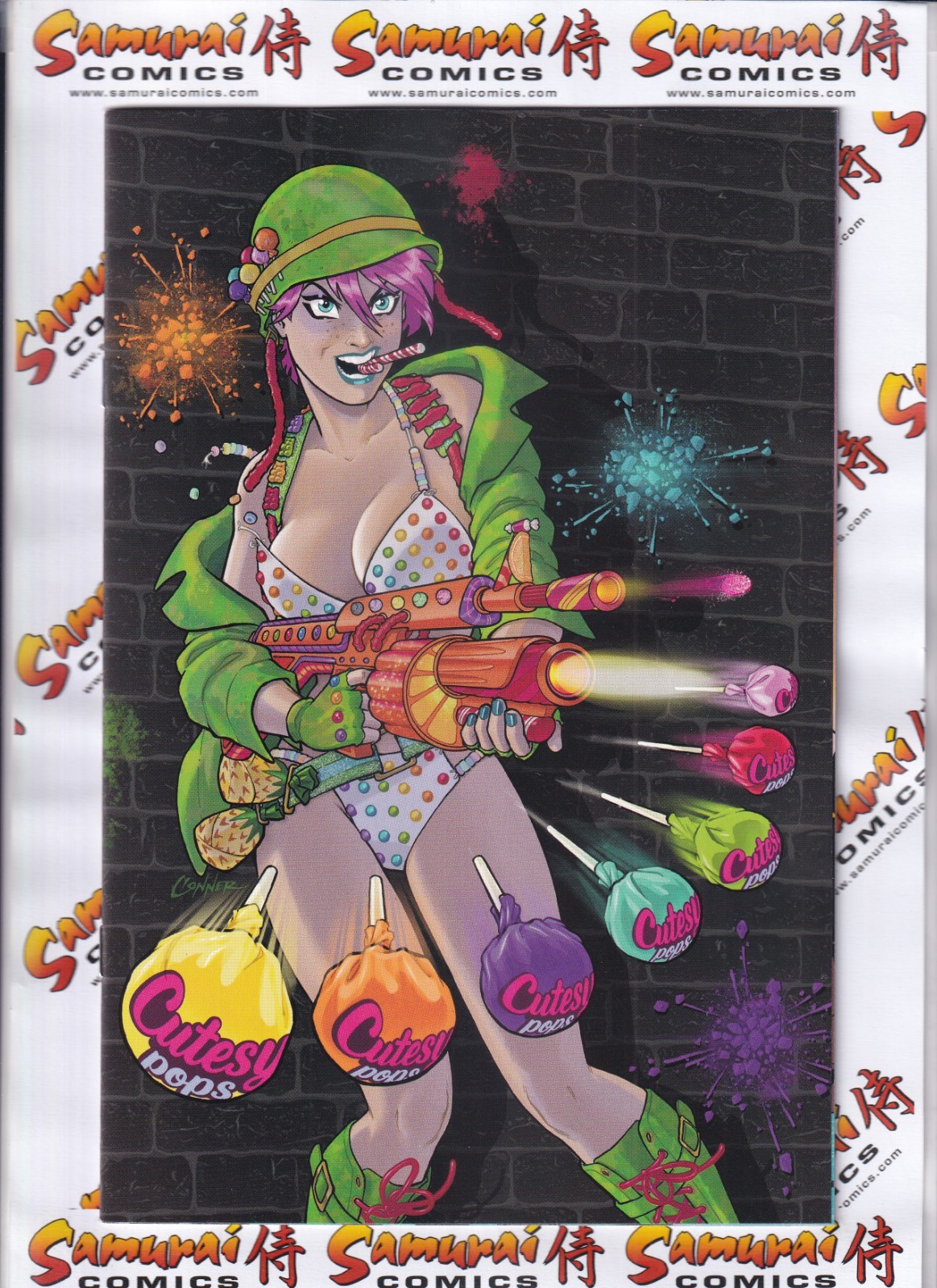 Pop Kill Big Candy #1 1:10 variante Conner Virgin scansioni reali!