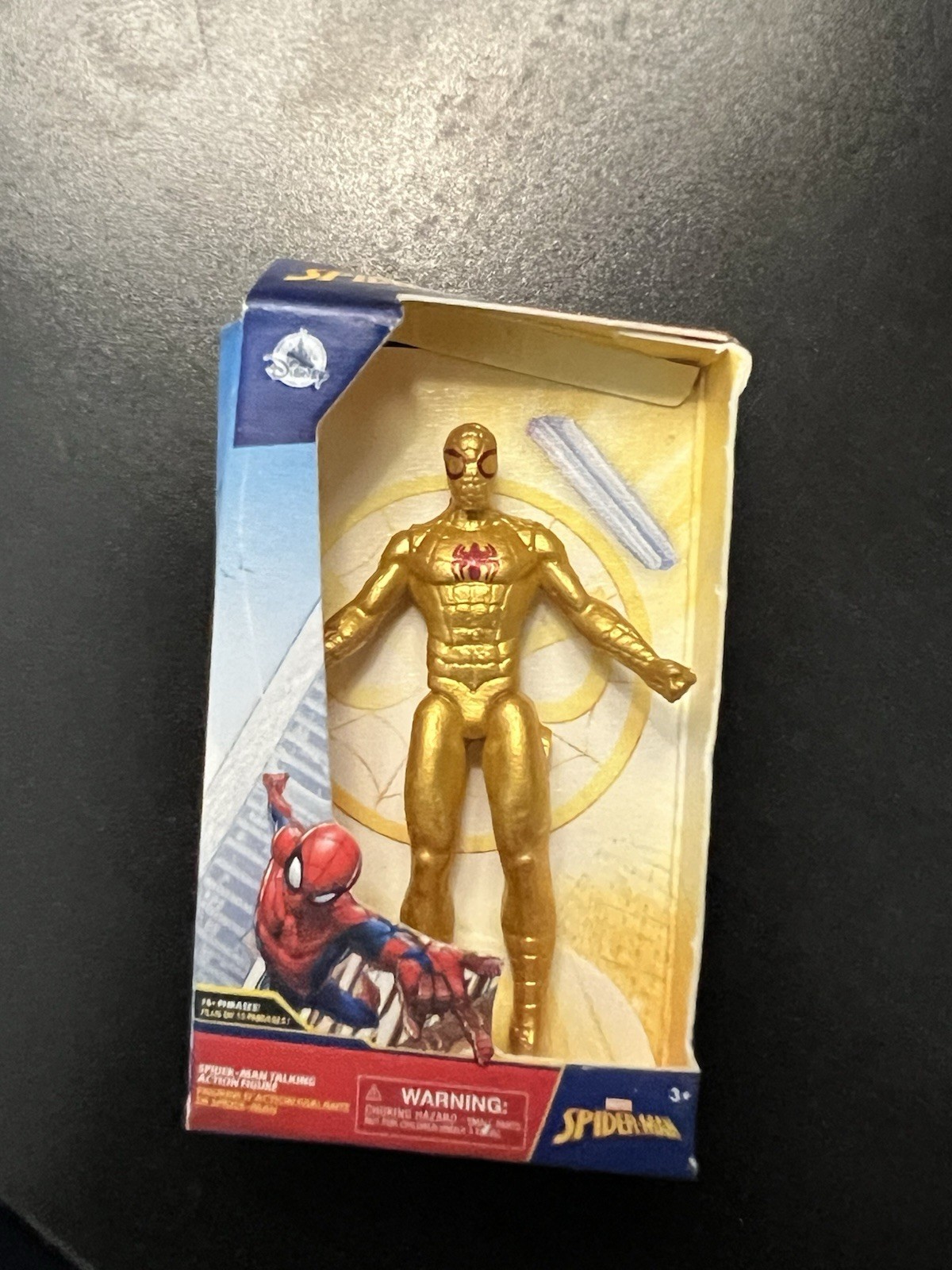 Disney Store Mini Brands 5 Mystery Ball  SPIDER-MAN CHASER ULTRA RARE GOLDEN