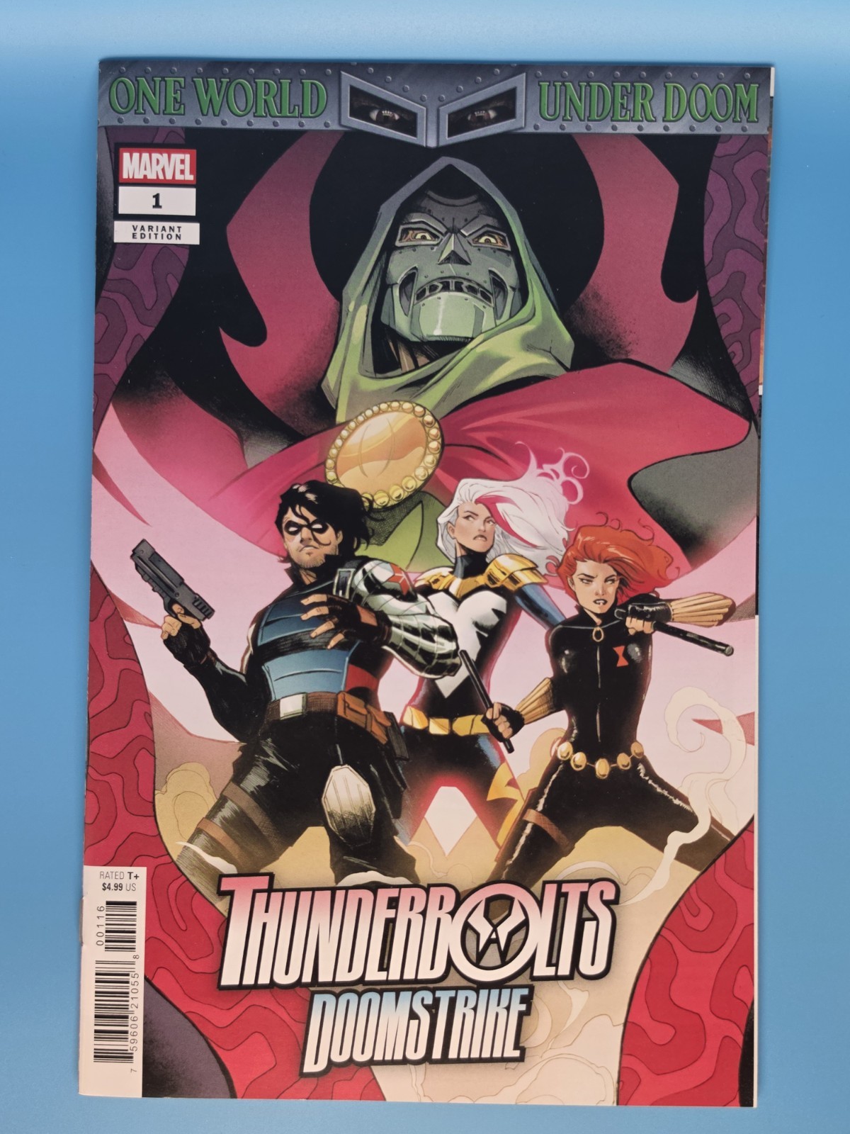 Thunderbolts Doomstrike #1 Lee Garbett 1:25 variante Marvel 2025 quasi nuovo -