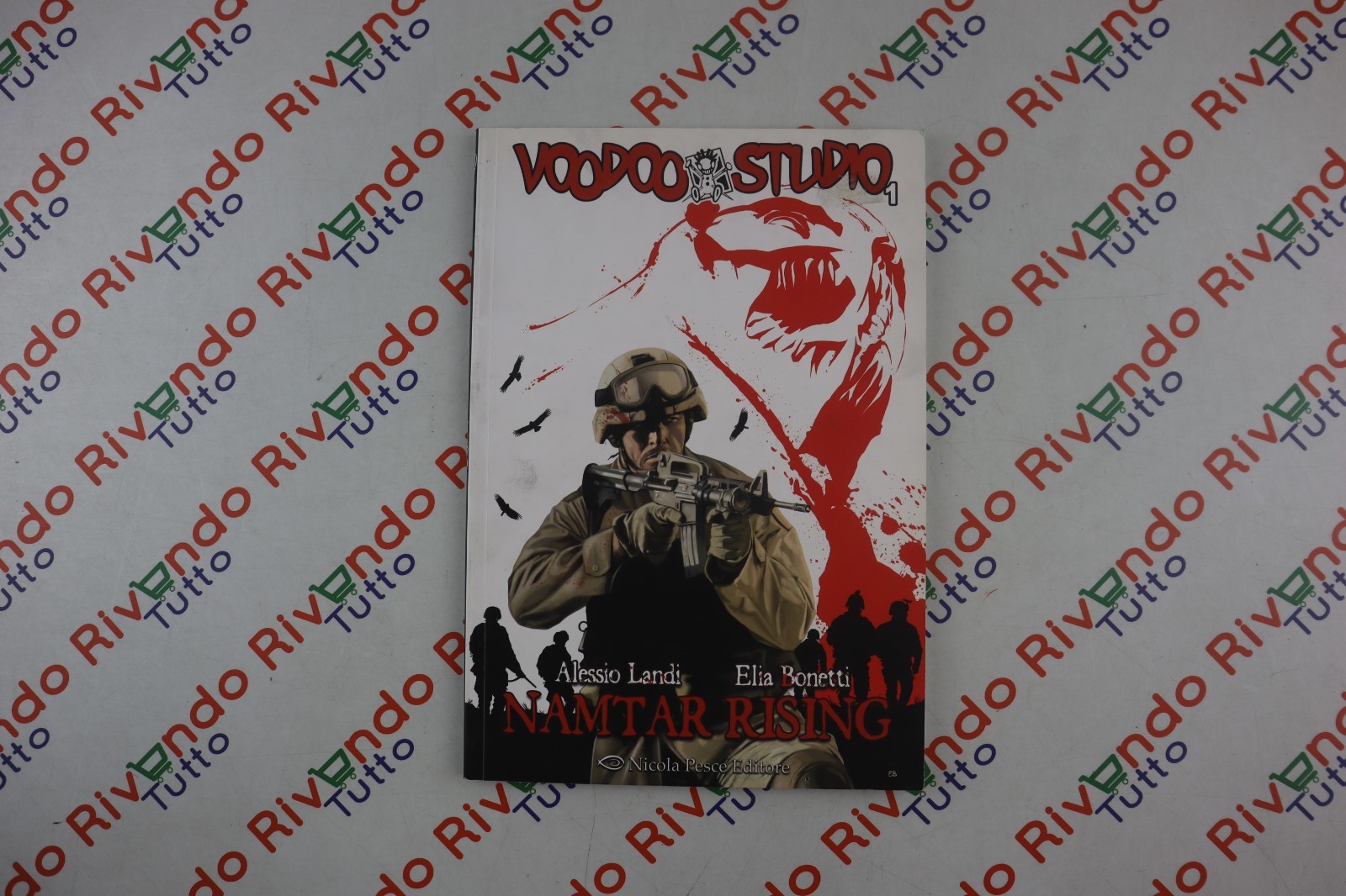 VOODOO STUDIO N. 1 - NAMTAR RISING+IRON GANG'S HALLOWEEN - NICOLA PESCE EDITORE