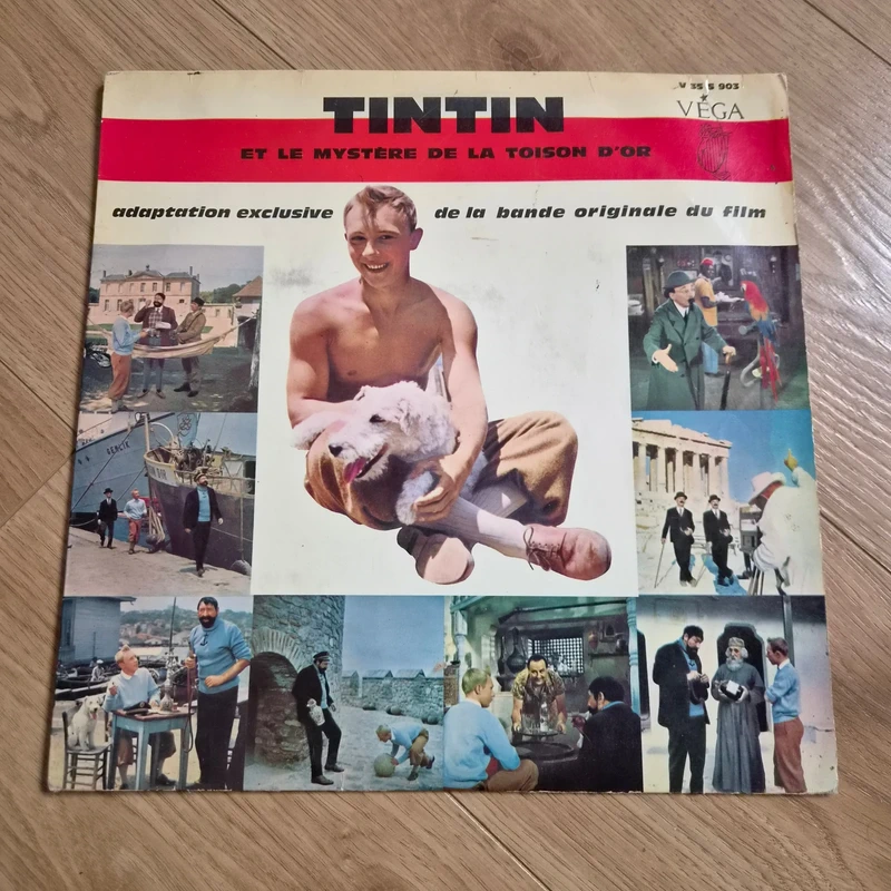 Vends Vinyles de Tintin et le secret de la toison d'or (édition 1962))