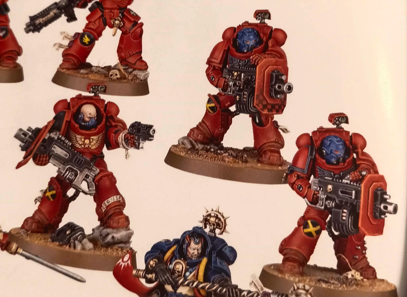 3 Eradicators Space Marines Neufs sur grappe (NOS) Warhammer 40000