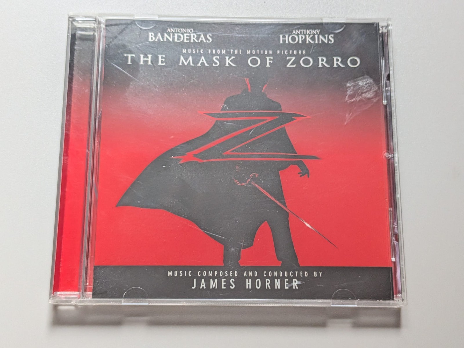 The Mask Of Zorro Music From The Motion Picture CD Soundtrack James Horner NM