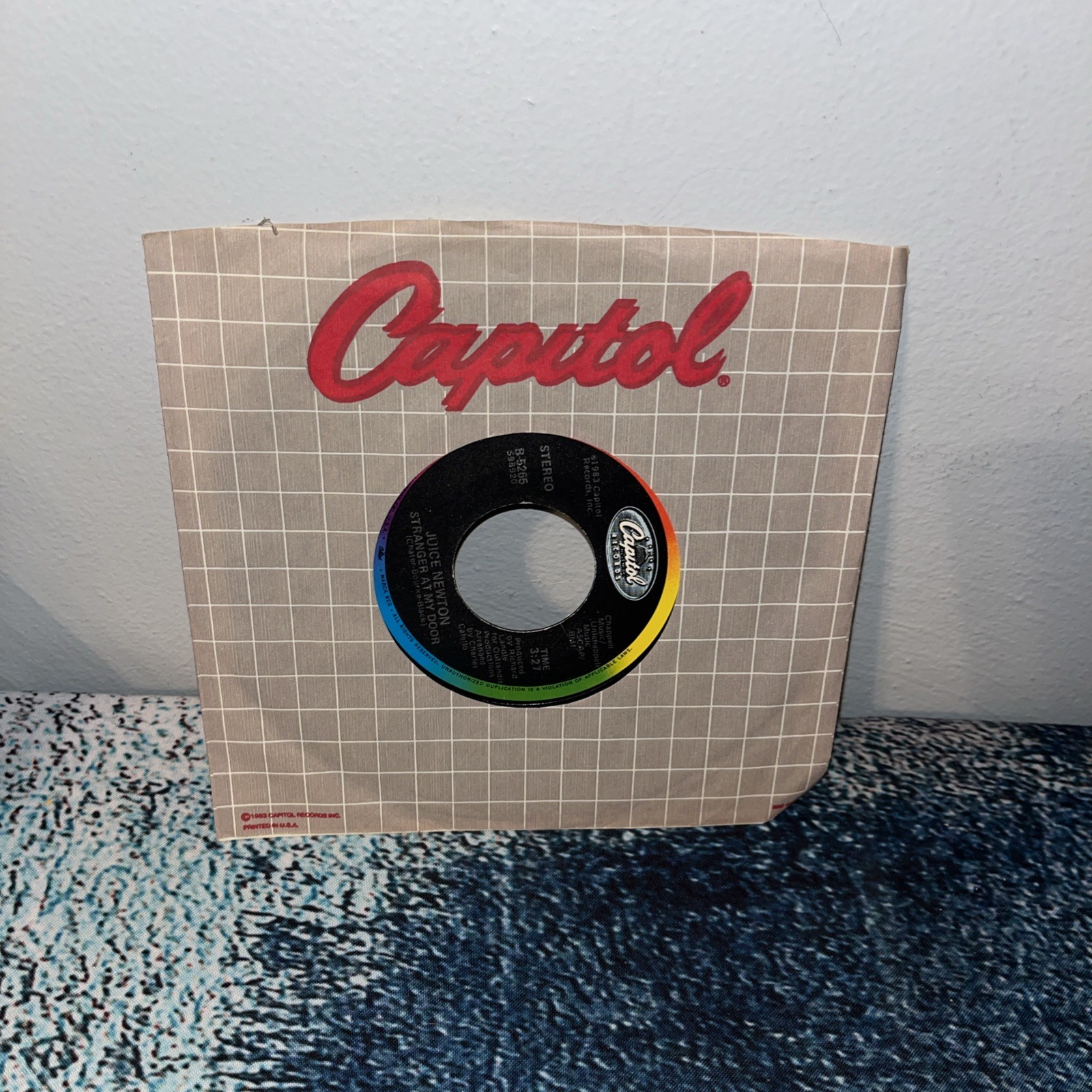 1980S Juice Newton TELL HER NO/ Stranger At My Door 5265 45