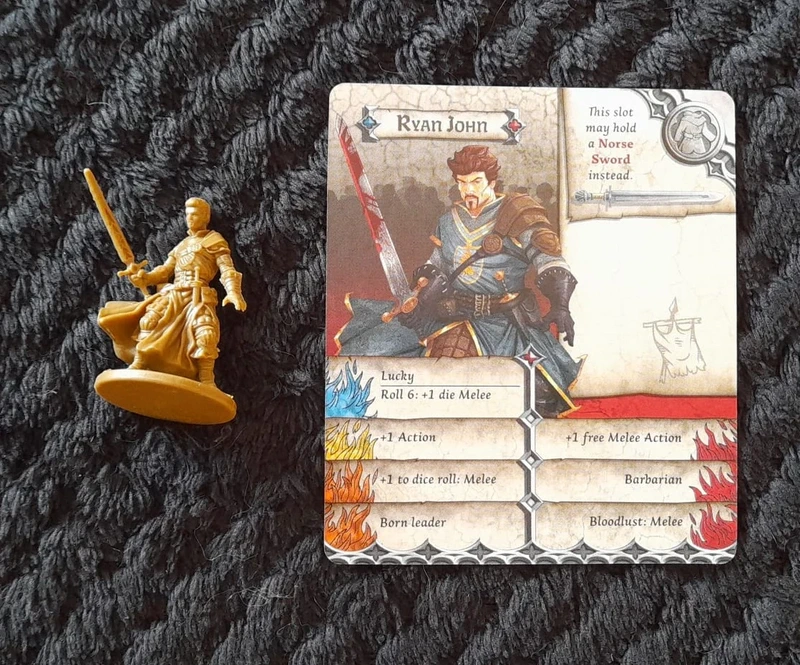Zombicide Survivor Ryan John Kickstarter Exclusive George Michael