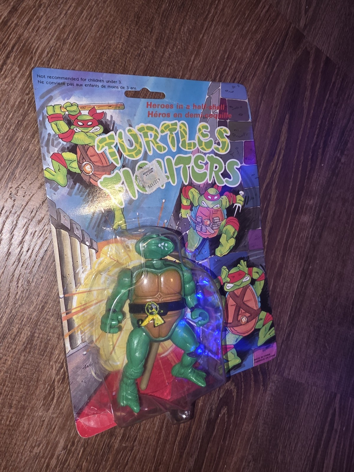 TMNT Bootleg KO Turtles Fighters Heroes in a Half-Shell Donatello Figure Sealed