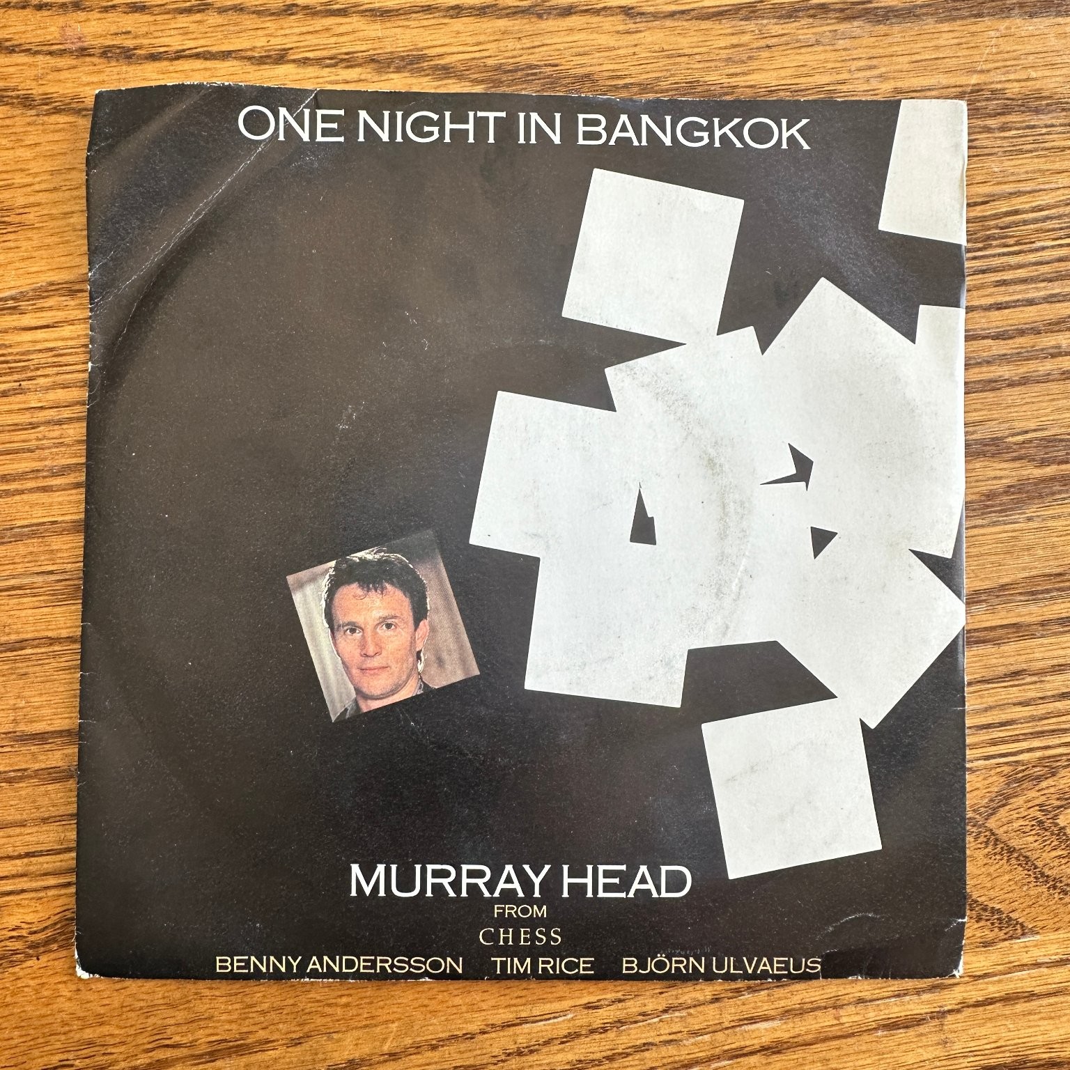 Murray Head – One Night in Bangkok 7" Single Record 1984 RCA Pop Rock 45 RPM
