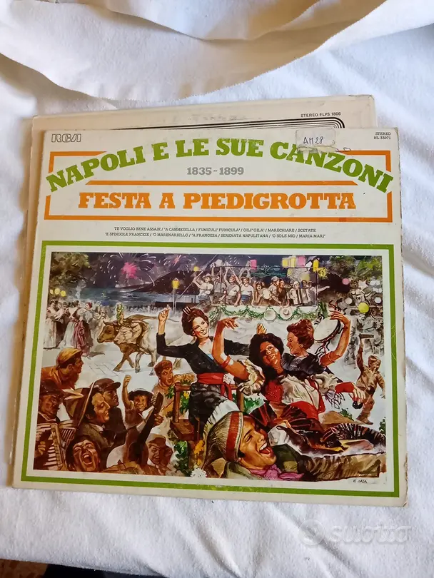 Canzoni Piedigrotta 1800/1900 LP 33 giri 