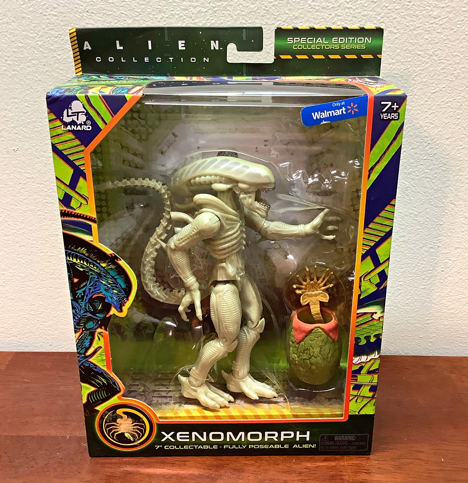 Lanard Alien Collection Xenomorph 7in Special/Collector's Fully Poseable Set