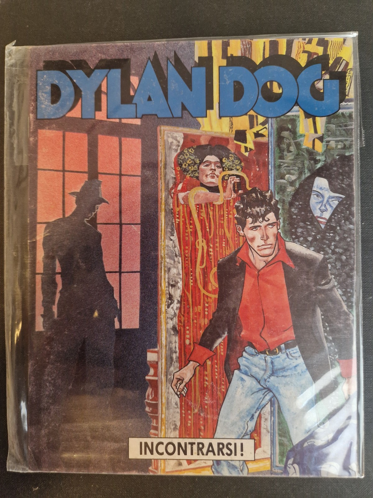 Dylan Dog Incontrarsi! supplemento a Glamour International 1990