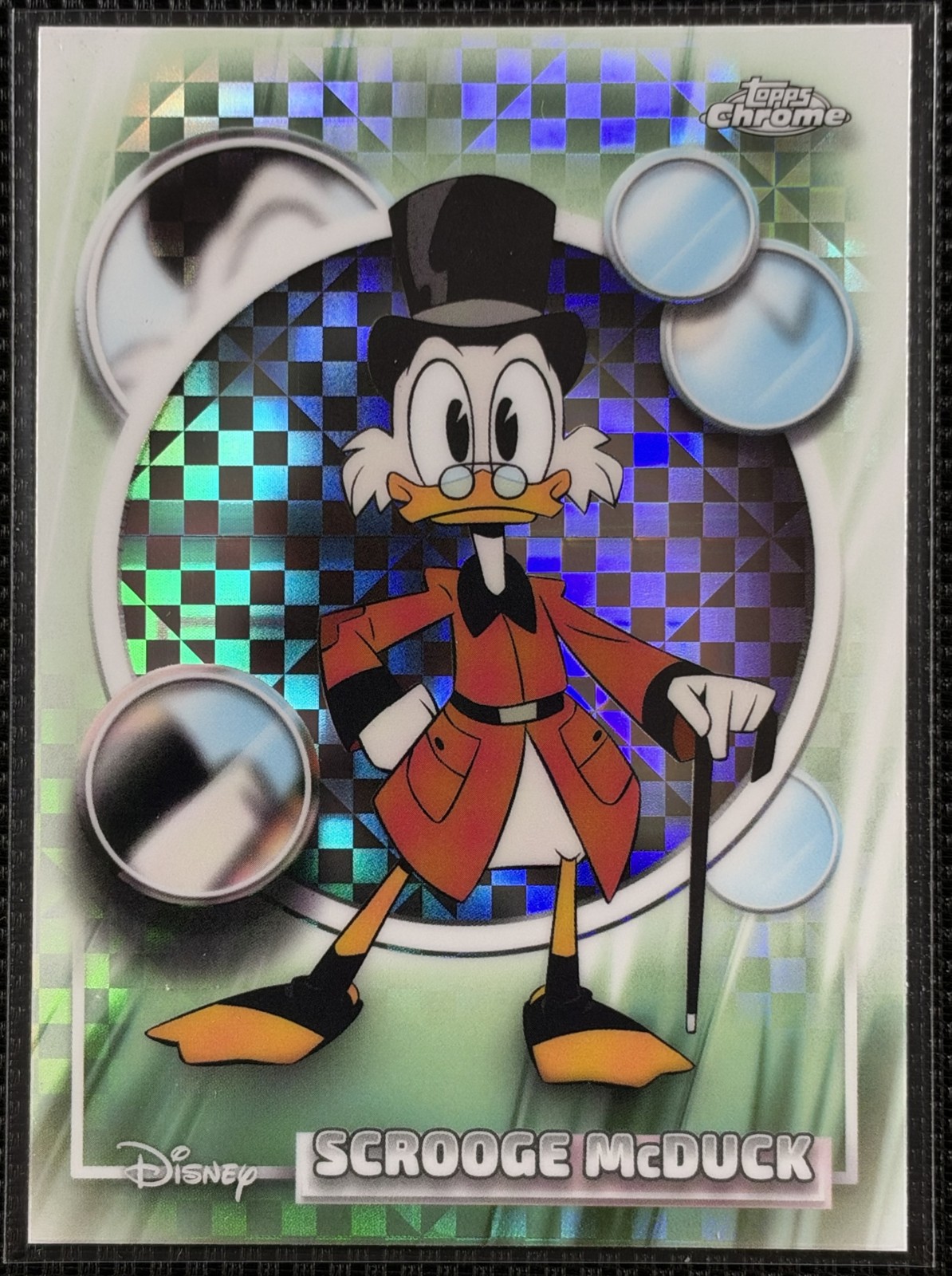 2026 Topps Chrome Disney Paperone Paperone #118 X-Fractor DuckTales