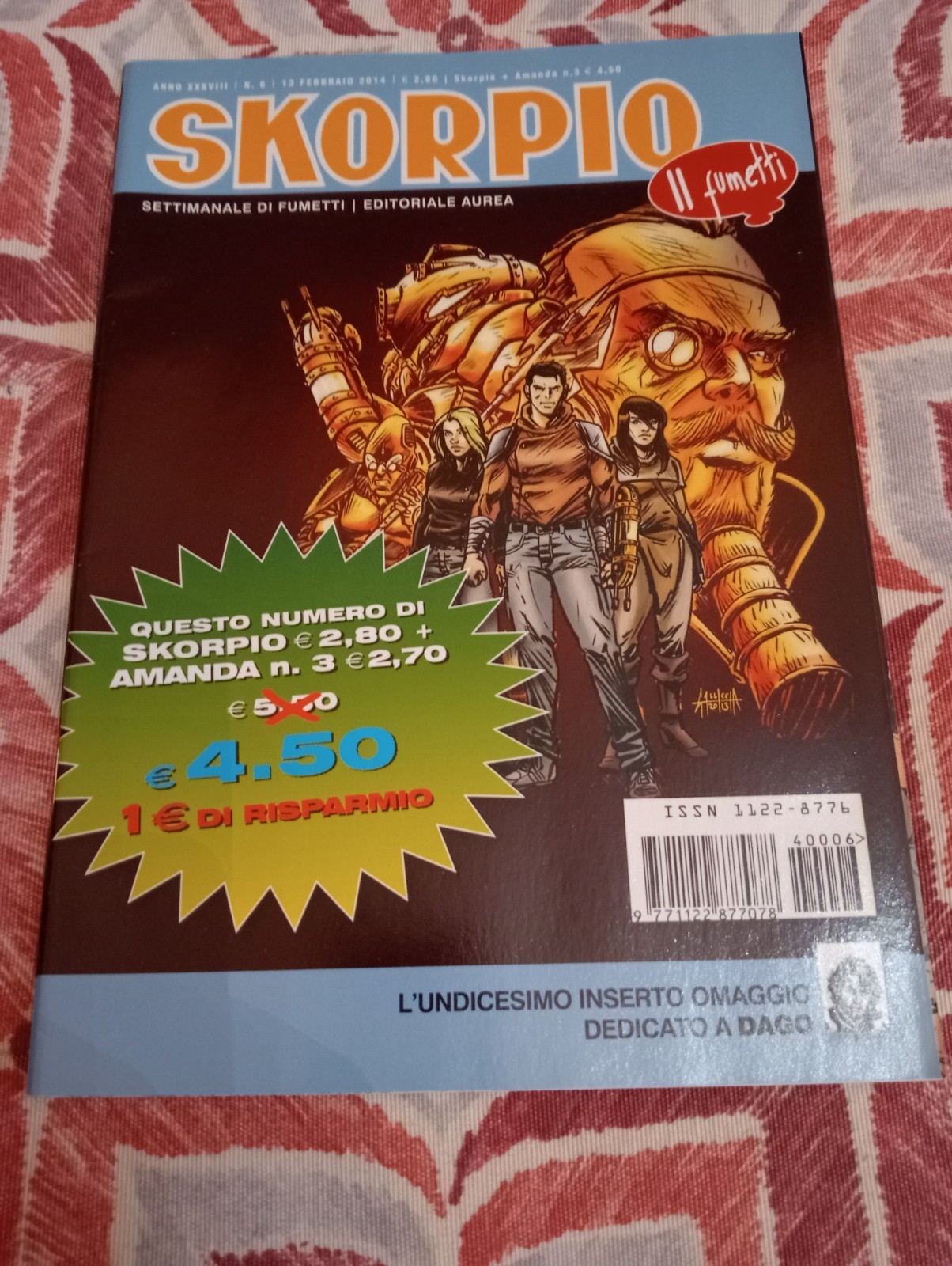 SKORPIO nr. 6 del 2014 EDITORIALE AUREA