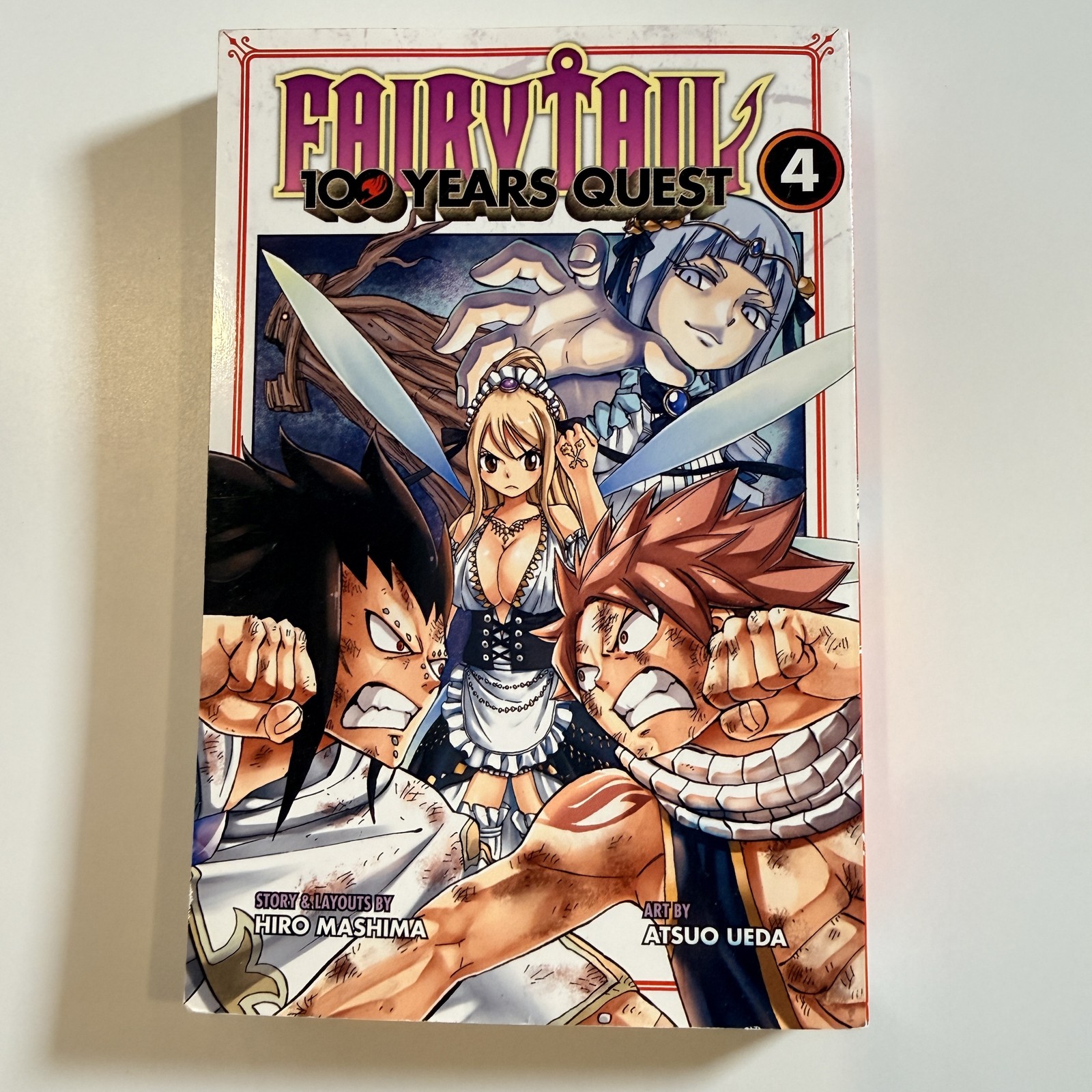 Fairy Tail 100 Years Quest Vol 4 Manga Hiro Mashima Atuo Ueda Inglese