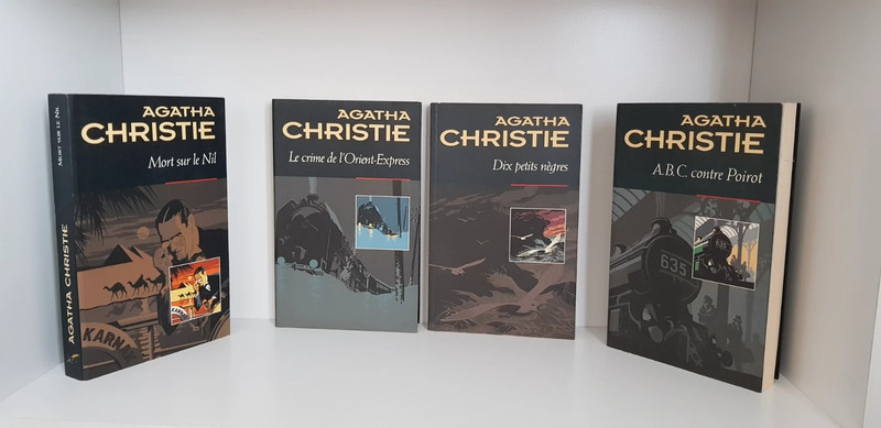 📚 4 livres Agatha Christie 📚