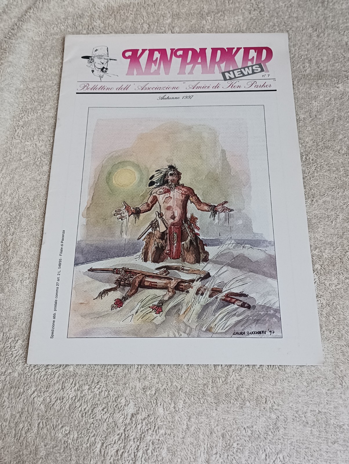 FANZINE BOLLETTINO ASSOCIAZIONE AMICI DI KEN PARKER n. 7  del 1997
