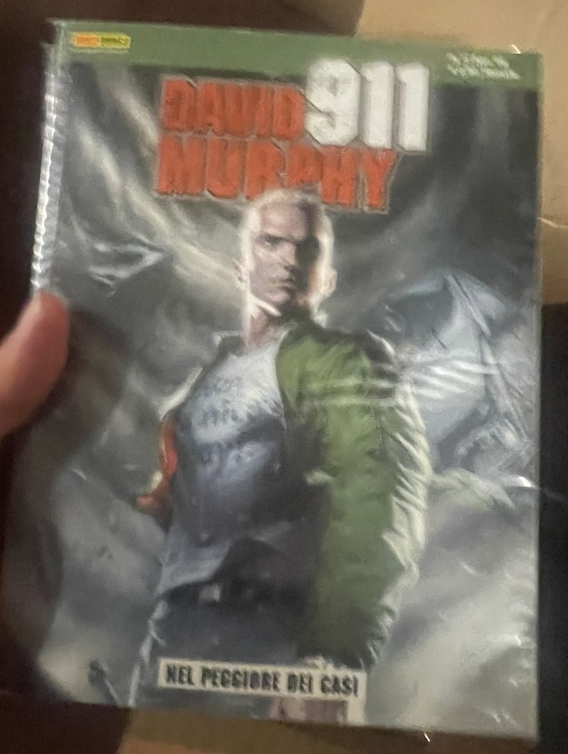 David Murphy 911 Lotto 1-2-3 Panini Comics