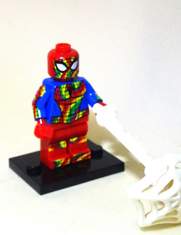 Minifigures Super Eroi Uomo Ragno19      Compatibile lego D3