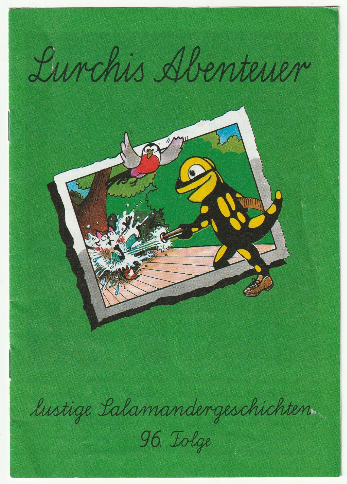 ✪ LAVVENTURA DI LURCHIS: DIVERTENTI STORIE DI SALAMANDRA #96, FUMETTO PUBBLICITARIO MAIR Z1-