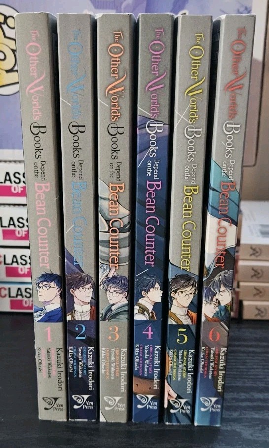 Manga The Other World's Books Depend On The Bean Counter Vol 1-6 English Volumes