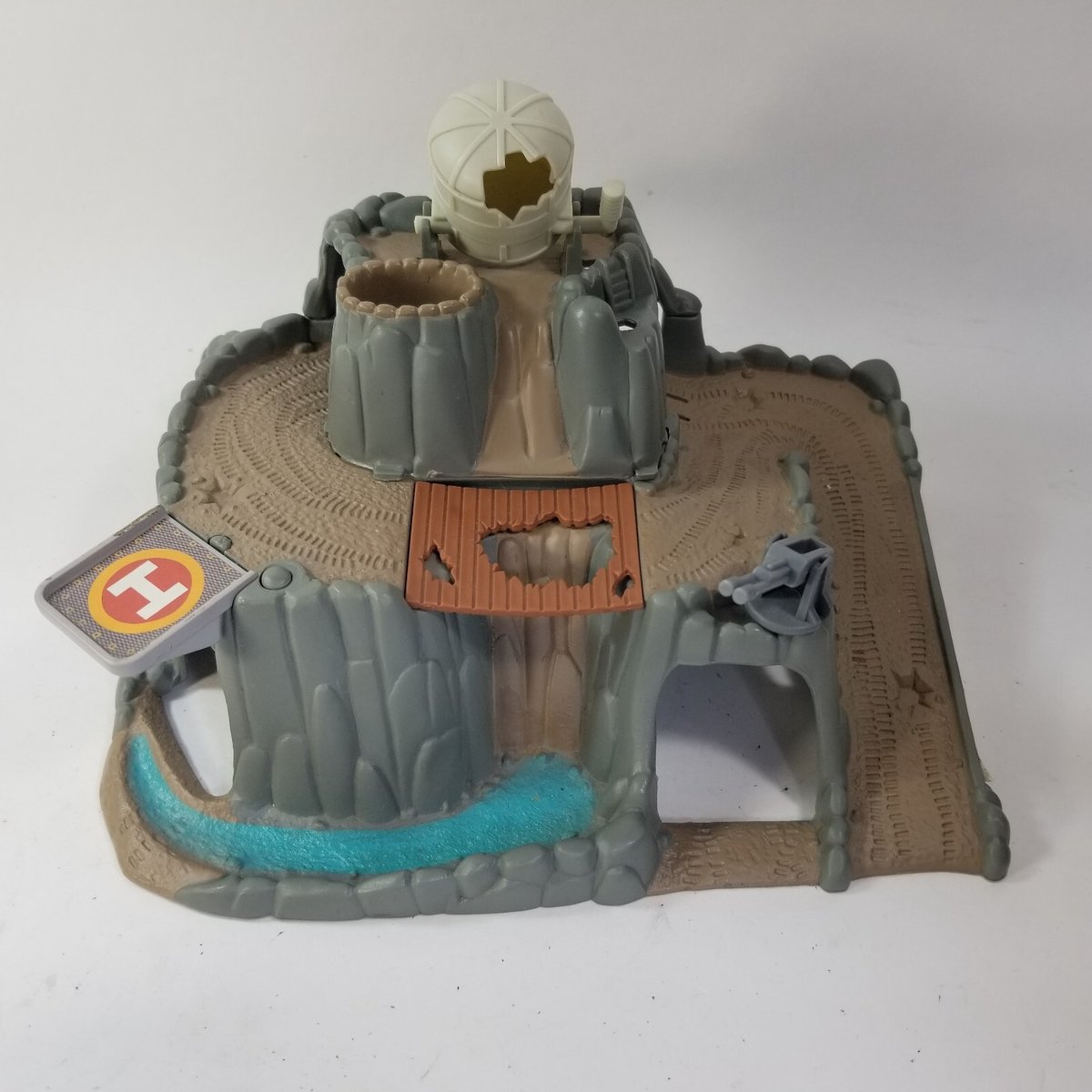 Micro Machines Military Battle Zone Hornet Hill Playset Vintage