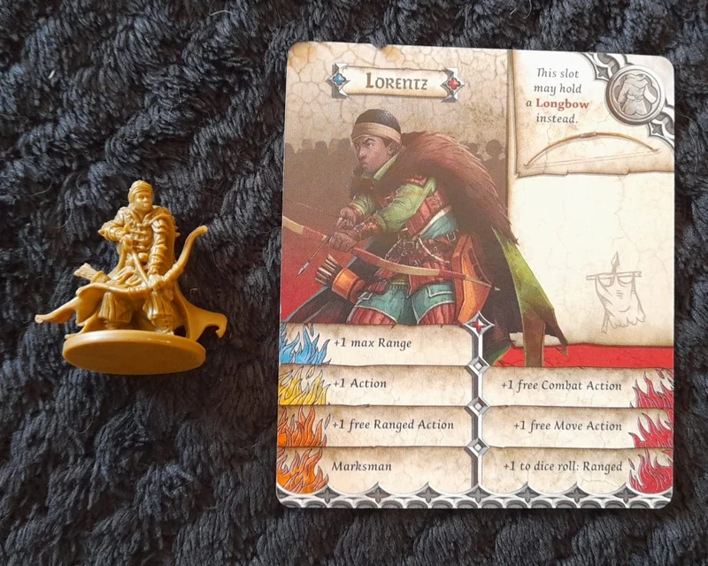 Zombicide Survivor Lorentz Kickstarter Exclusive Lucas