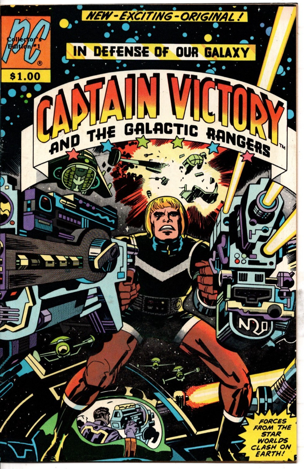 Captain Victory #1 Fine Pc comics
