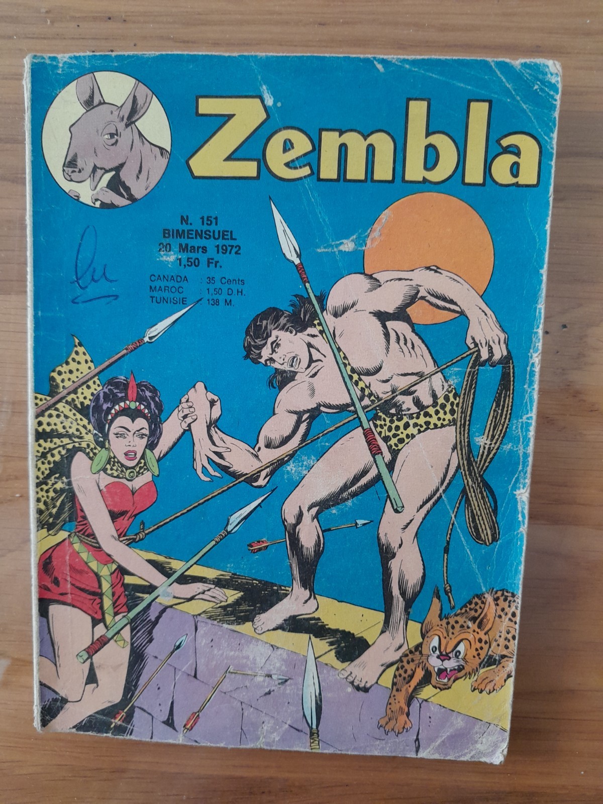 ZEMBLA    N°151   LUG    1972    BE