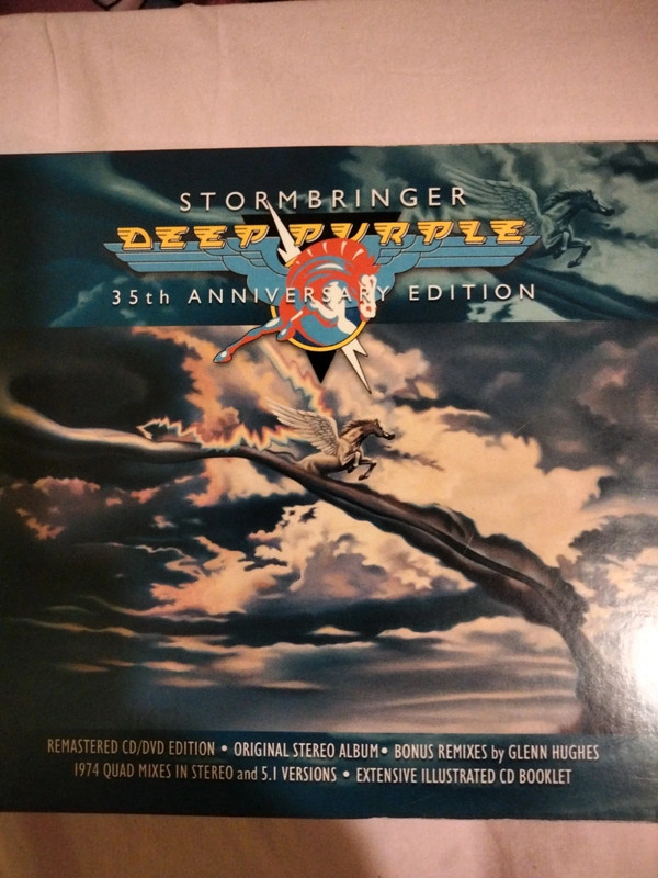 Deep purple "stormbringer"35th anniversary raro