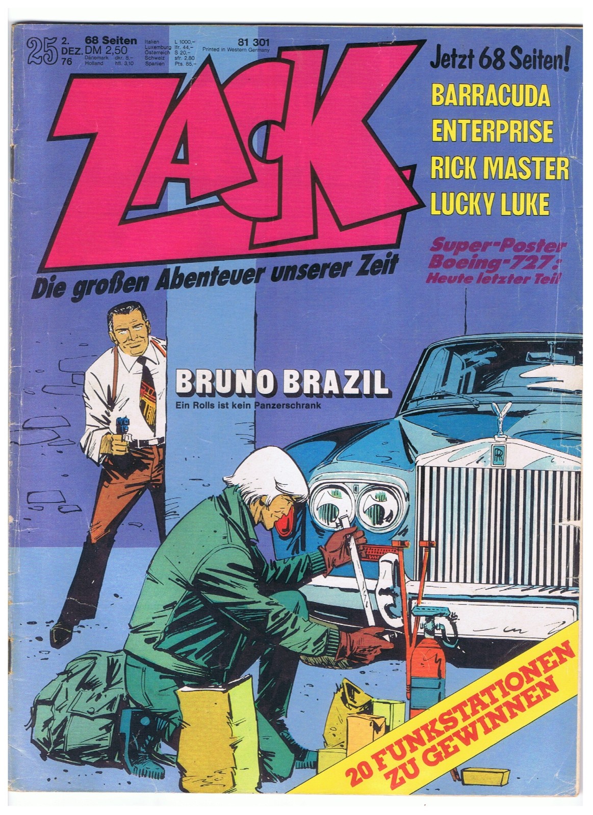 ZACK n.25 / 1976 - buono