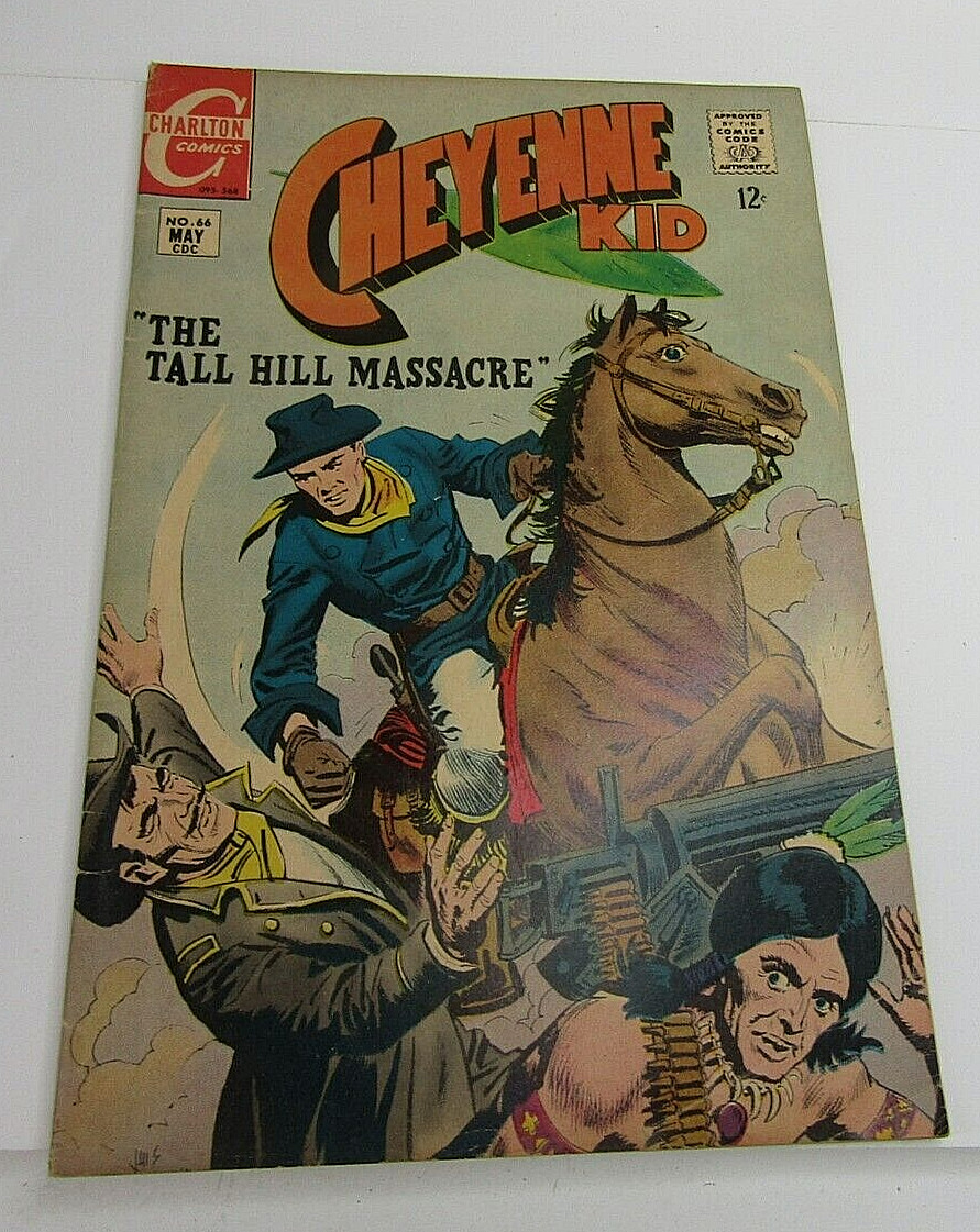 Cheyenne Kid #66 maggio 1968 G/VG Aparo - Inizia il vagabondaggio